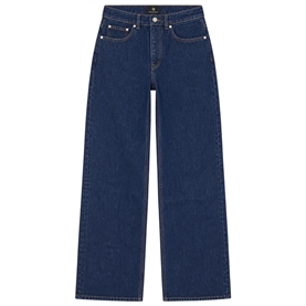 Anine Bing Hugh Jeans, Unwashed Blue